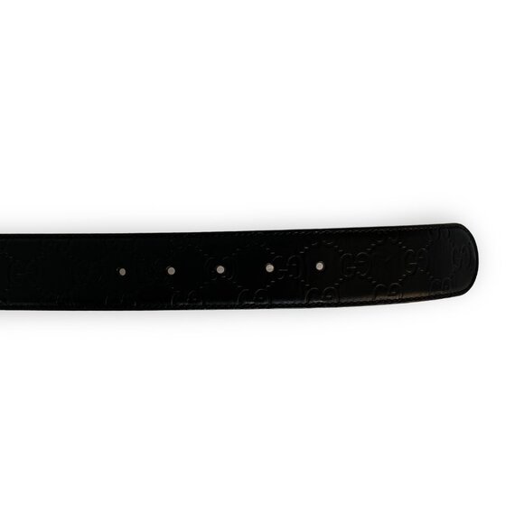 Gucci Signature Leather Belt Size 85 - Picture 3 of 4